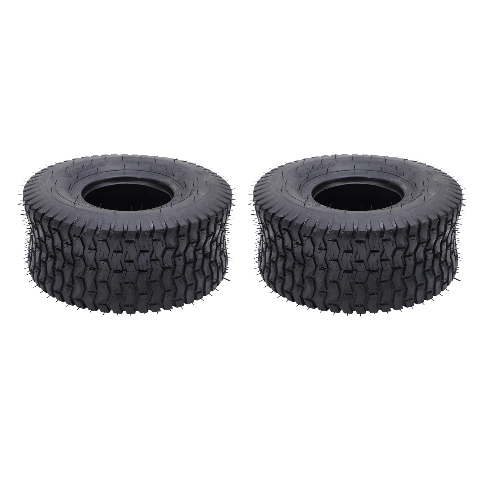 Ciężkie 15x6,00 6 Opony Ciągnikowe 4 PLY BUBELESS 570 LBS Obciążenie Obciążenia Opony Kosiarki Ogrodowej do Jazdy Kosiarki i Ciągniki Ogrodowe Czarne 2 Paczki