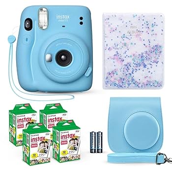 Amazon.com : Fujifilm Instax Mini 11 Instant Camera Sky Blue