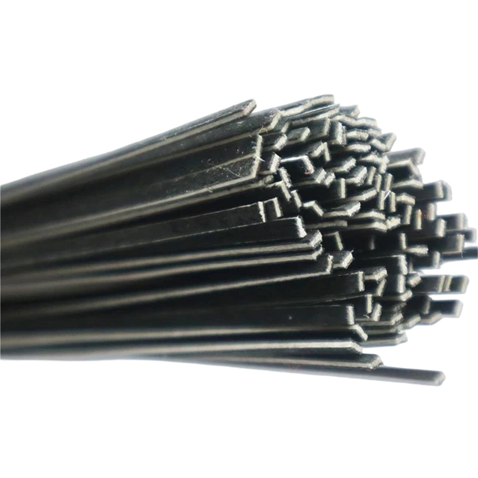 Akcesoria Do Skrzypiec Dla Początkujących Skrzypce Klonowe Hebanowe Wkładki Czarno Białe Paski Drewniane Akcesoria Do Majsterkowania(Violin 1.3mm(100pcs))
