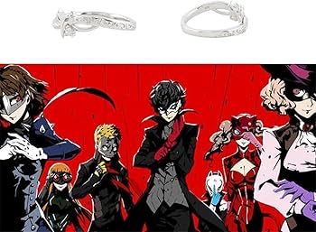 Amazon.co.jp: ペルソナ5 指輪 カップル ジョーカー 明智吾郎 リング