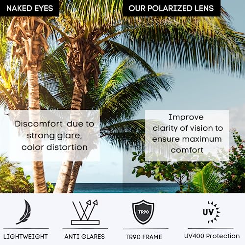 Image of XXL Size Extra Large Polarized Sunglasses 155MM for Big Wide Heads Men TR90 Ultralight UV400 Protection Glasses