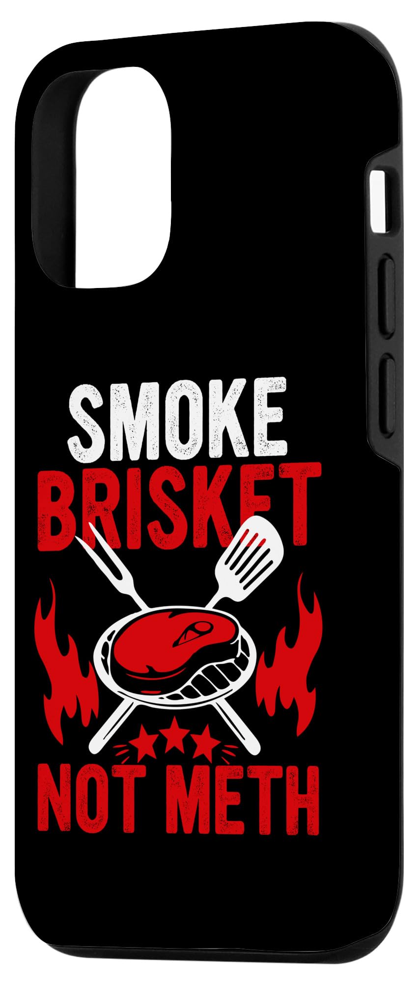 iPhone 15 Pro Smoke Brisket Funny BBQ Lovers Grill Steak Smoker Dad Papa Case - Image 2