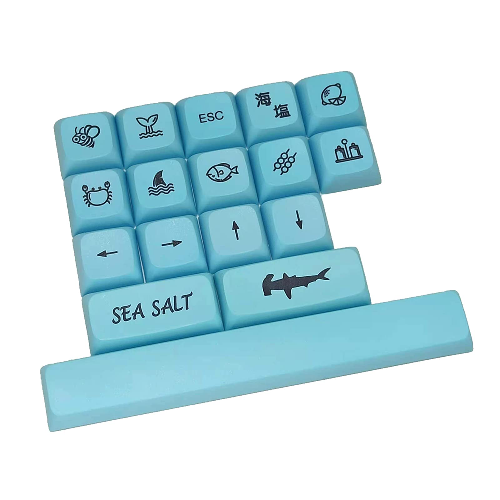 Amazon.co.jp: Xuanxi ハニーミルク メカニカルキーボードキーキャップ