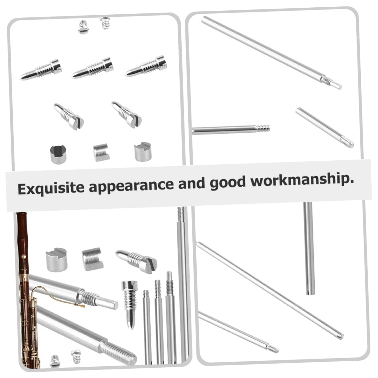 2 Juegos De Accesorios Para Instrumentos Musicales Herramienta De Mantenimiento De Clarinete Herramienta De Reparación De Instrumentos De Viento Herramienta De