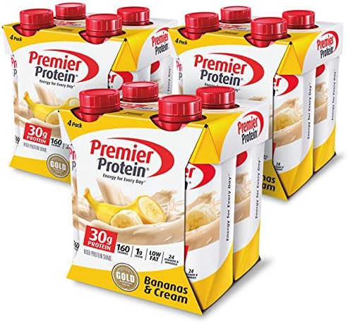 Premier Protein 30g Protein Shake, Banana, 12 Count