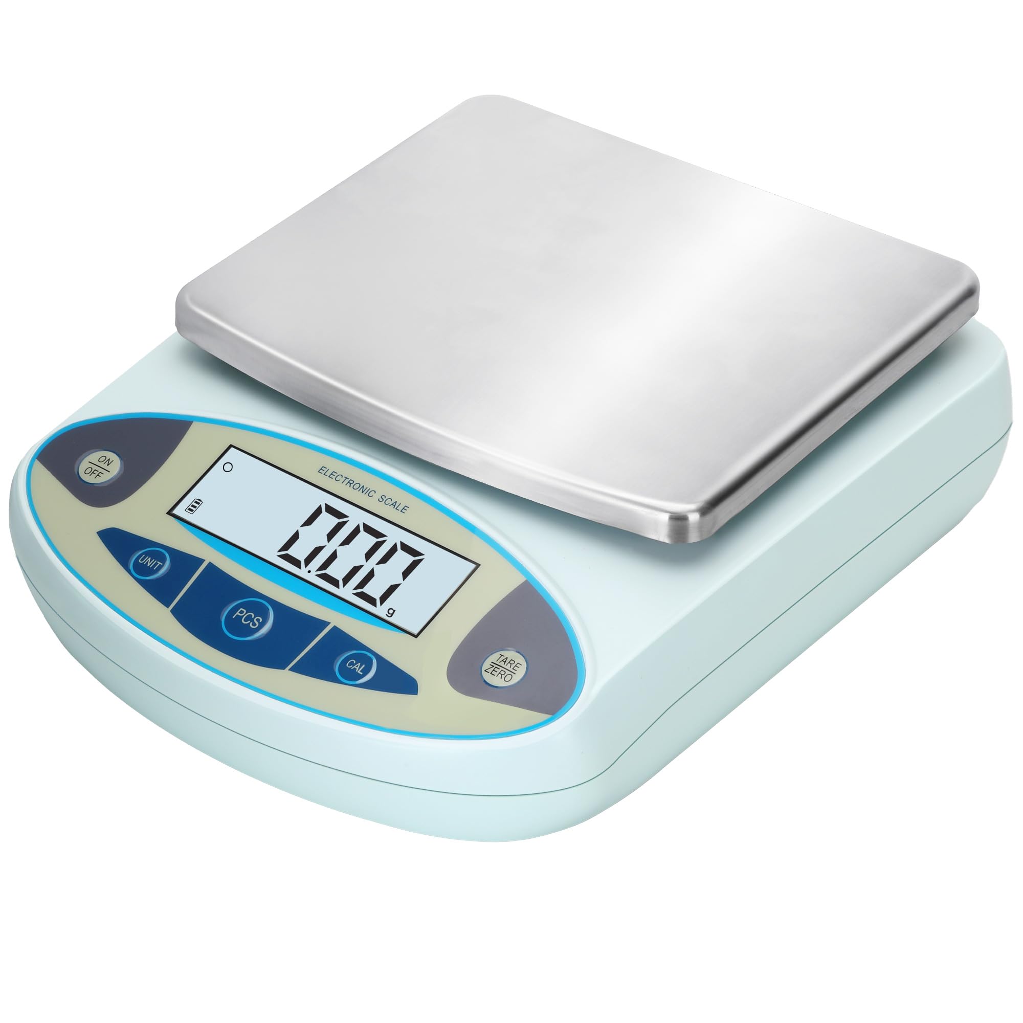 Lab Scale 5000g x 0.01g,13 Unit 0.01g Accuracy High Precision Digital Analytical Balance, Electronic Laboratory Precision Gram Scale Digital Kitchen/Jewelry/Scientific Scale