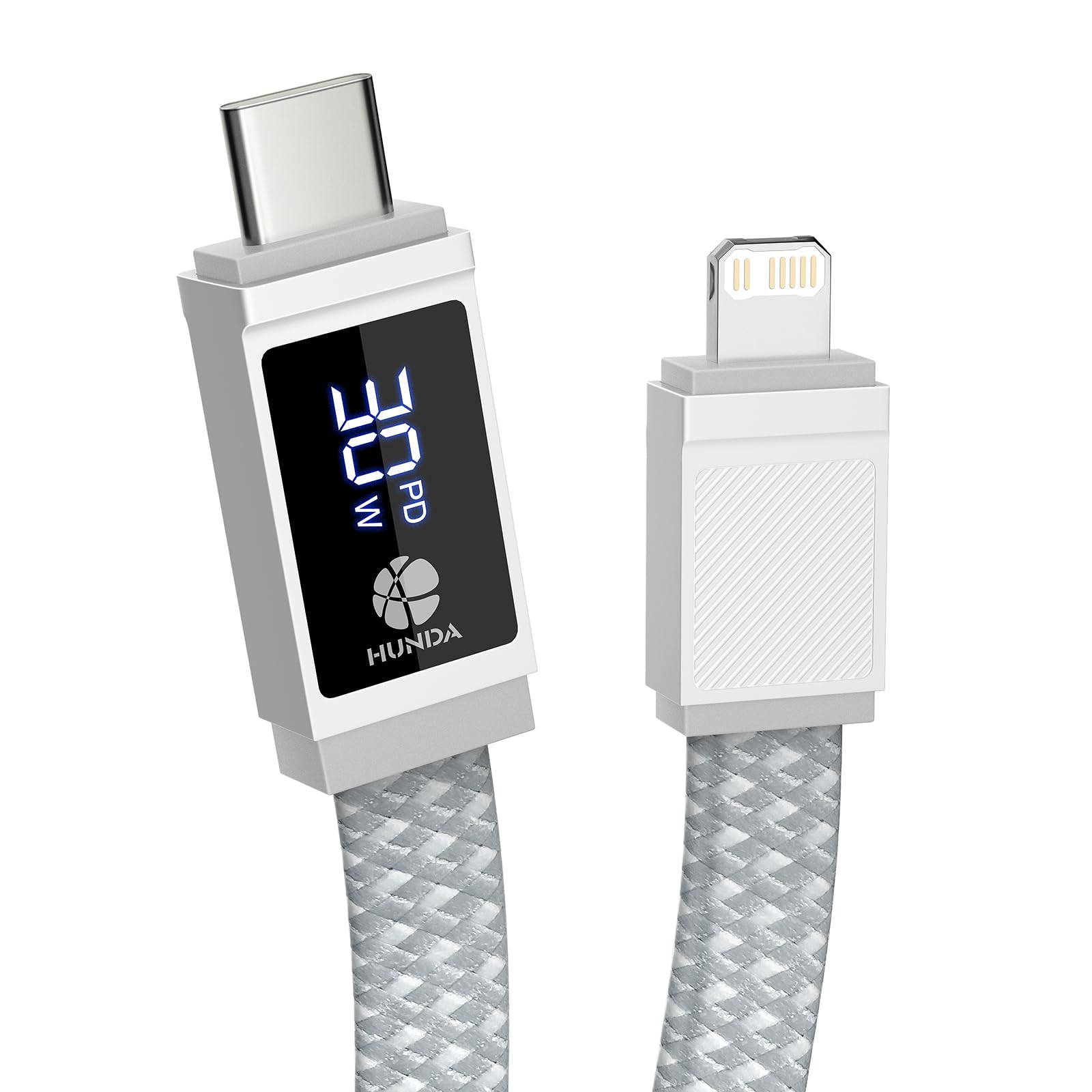 Photo 1 of HUNDA USB C to Lightning Cable 6FT [Apple MFi Certified] USB C iPhone Charging Cable 