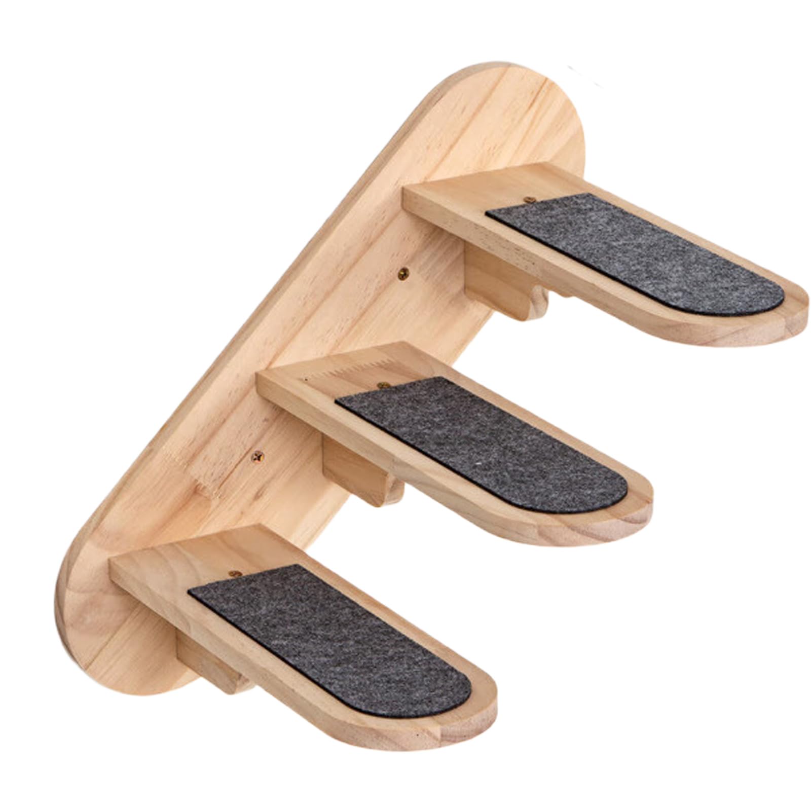 Étagère murale pour chat en bois et feutre de haute qualité