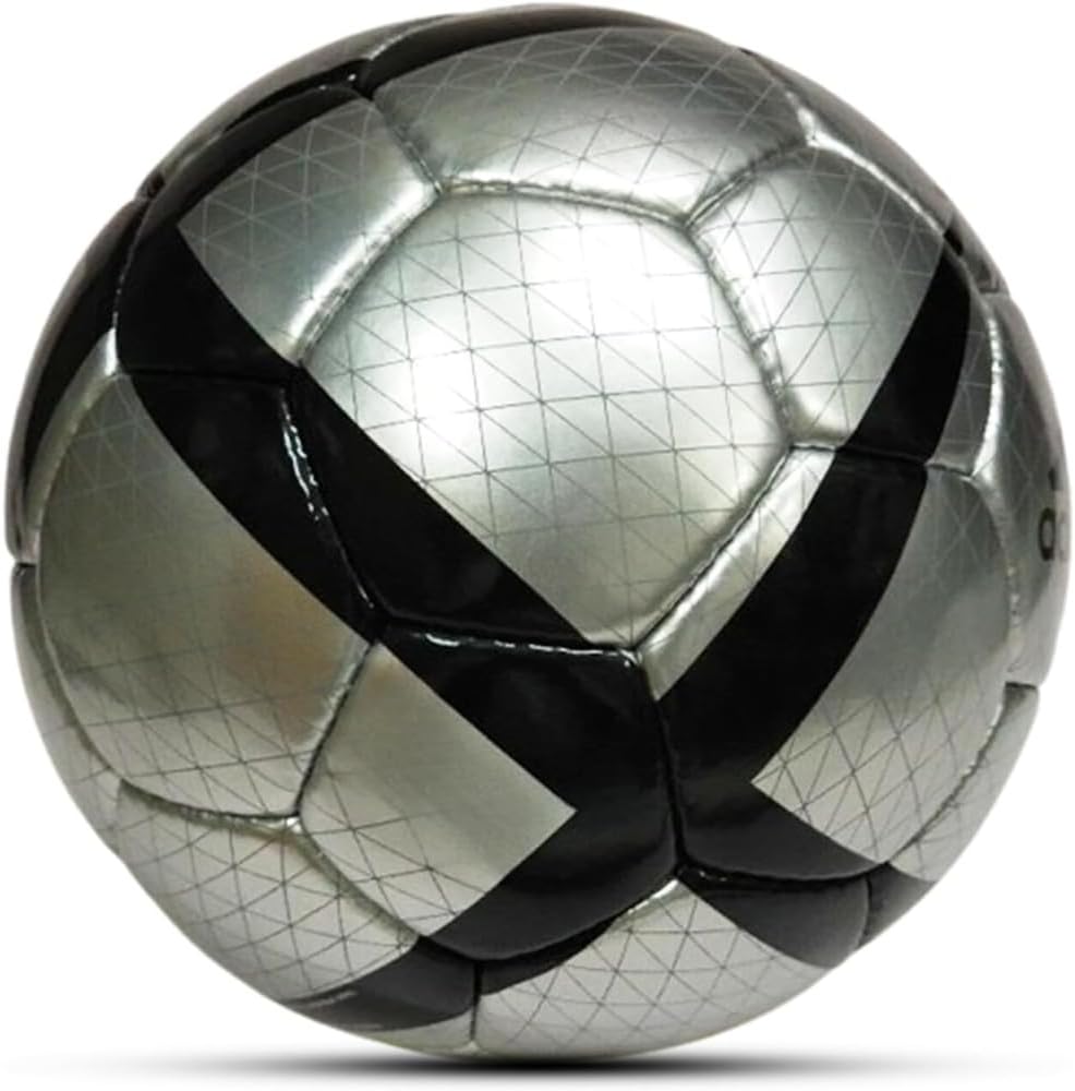 World Cup 2004 Portugal Replica Euro Match Soccer Ball Size 5 Official Gray Collectible Football for Soccer Fans OII-021
