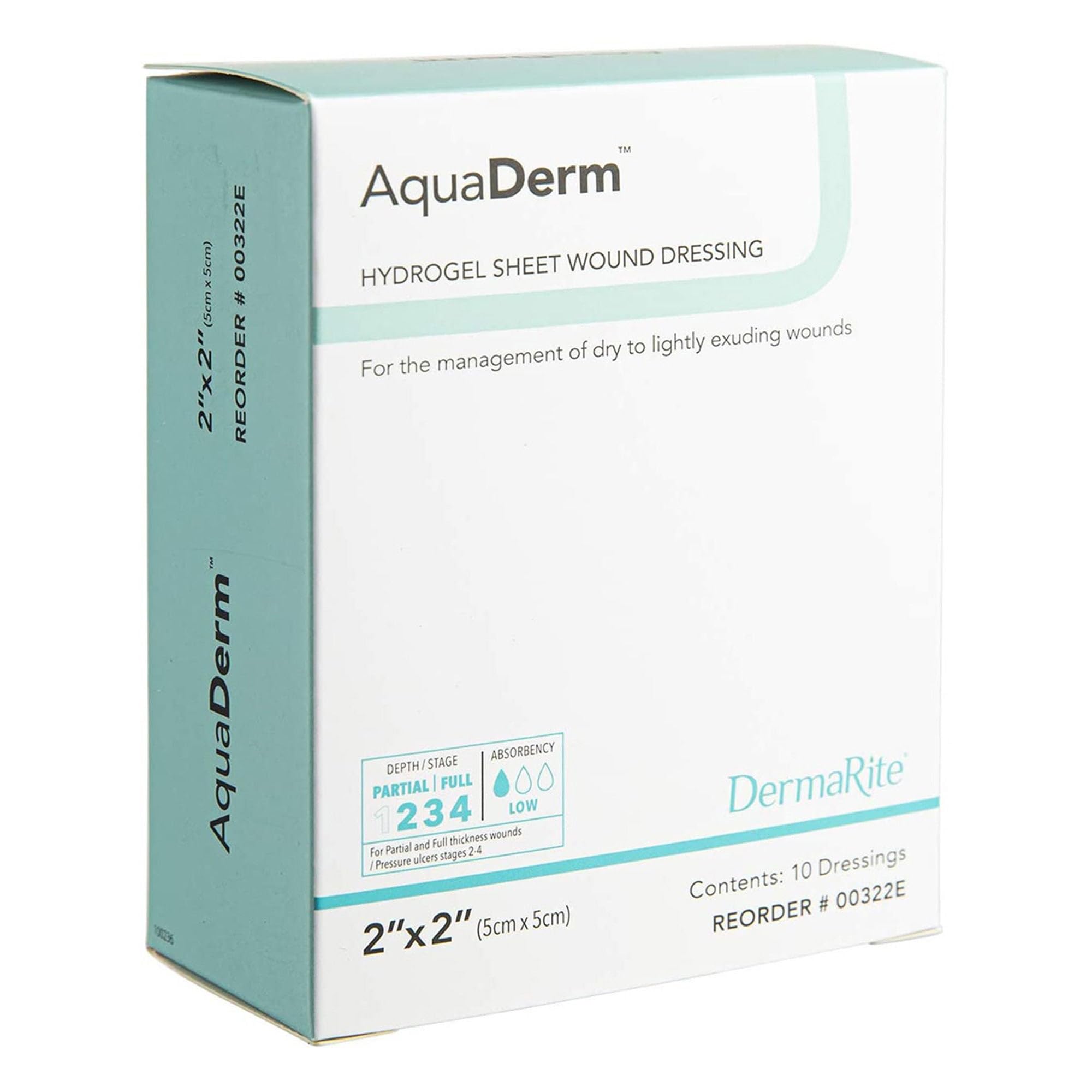 wet to dry wound dressing DermaRites AquaDerm Hydrogel Dressing, Absorbent, 2 x 2 in, 10 Sheets Mexican embroidered dress – RS-11.12.25 Size:40 X-Long