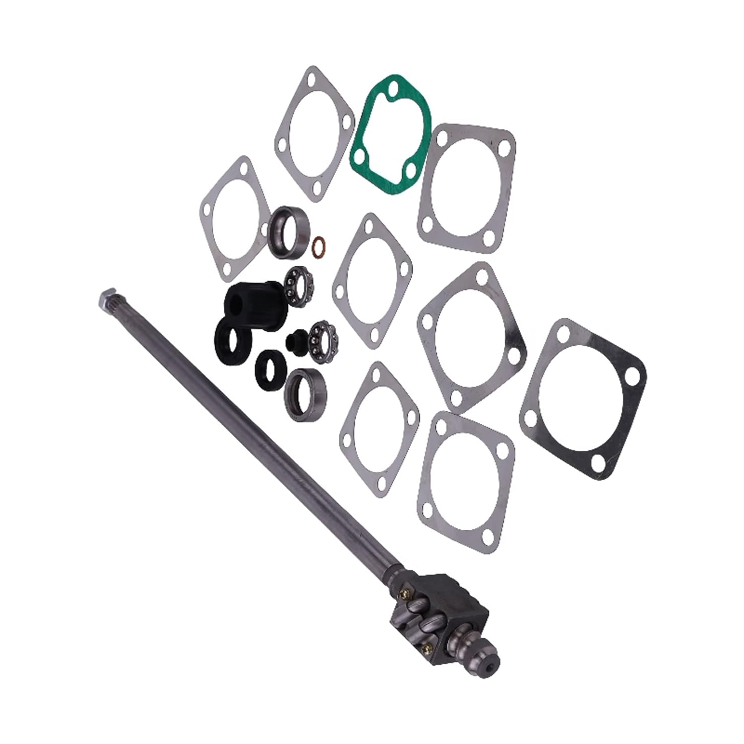 Eje de dirección 09500-22358 y sello para tractor Kubota B6100 B7100 4