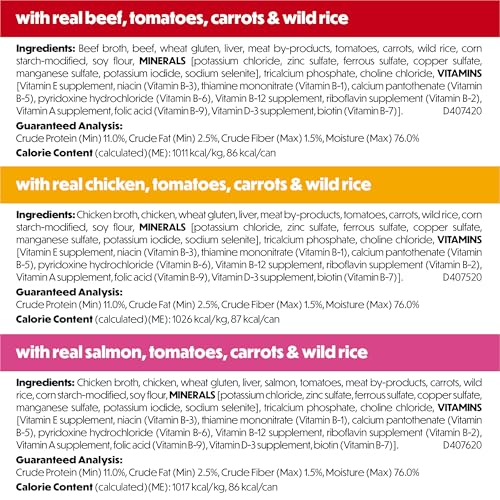 Beneful Purina Small Breed Wet Dog Food Variety Pack, IncrediBites With Real Beef, Chicken and Salmon - (Pack of 30) 3 Oz. Cans