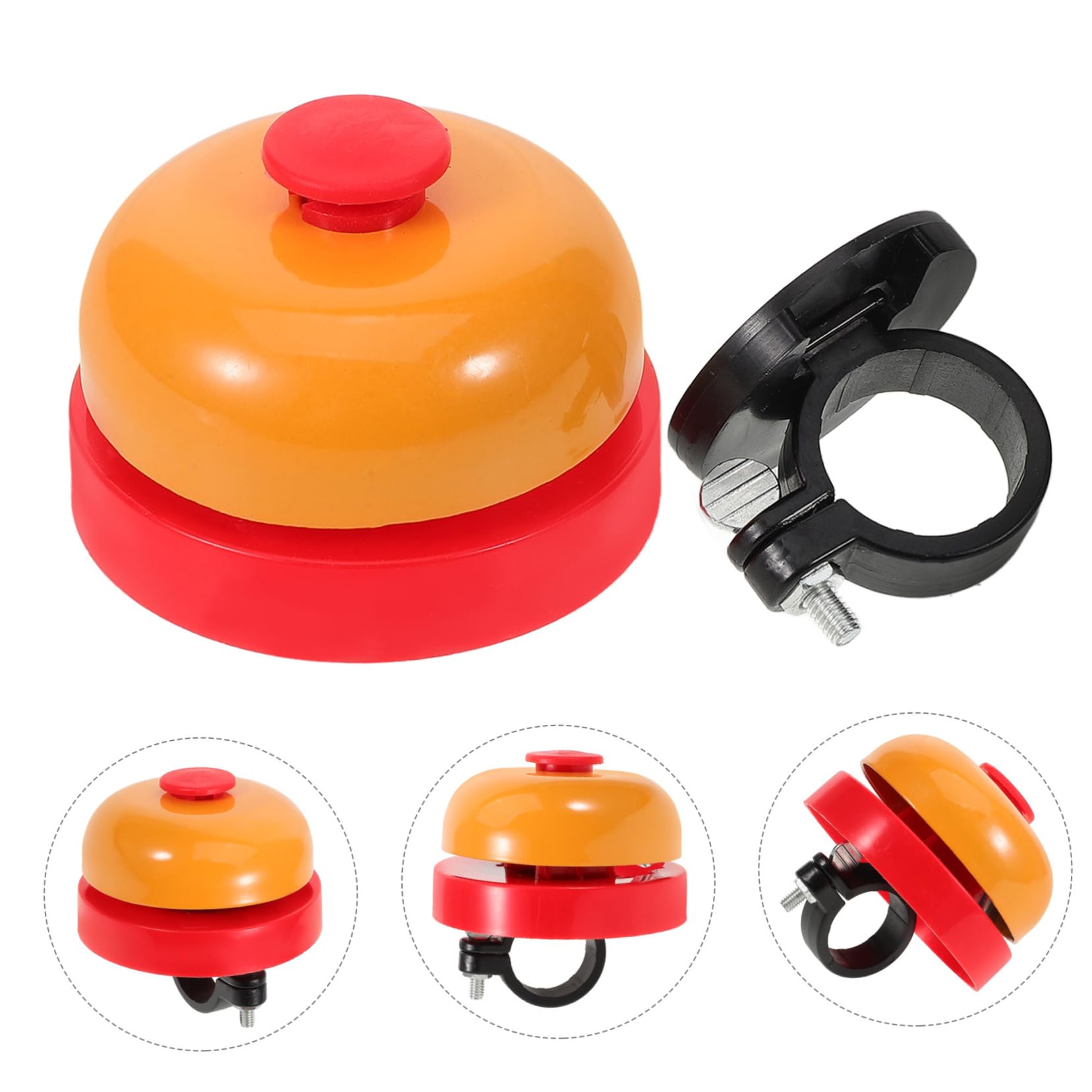 POPETPOP Campana de Bicicleta Campana de Campana de Sonido Fuerte Campanilla de Ciclismo Scooter Bicicleta Campana niñas Bicicleta de Campana Acero Inoxidable