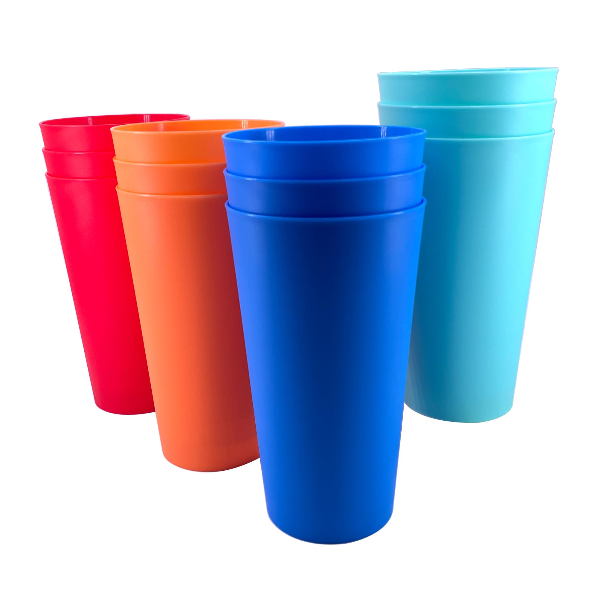 WEXINHAO set of 12 32 oz plastic cups