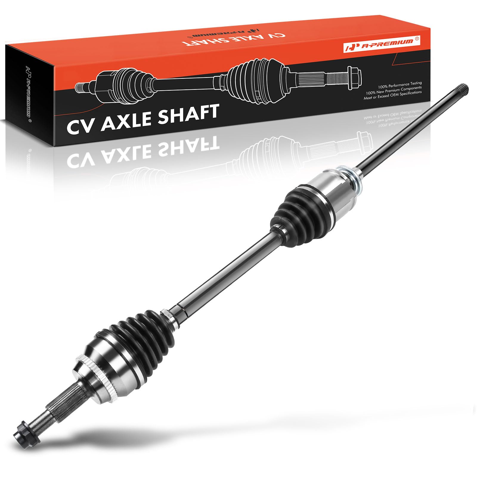 Photo 1 of A-Premium Front CV Axle Shaft Assembly Compatible with Toyota Sienna 2004-2010, 3.3L 3.5L, AWD, Right Passenger Side, Replace# 4341008041