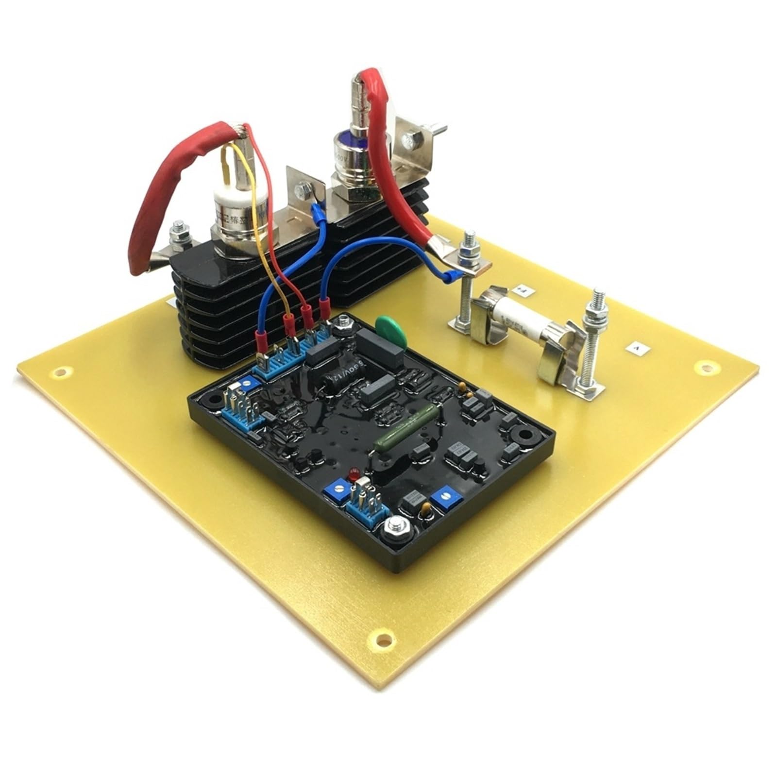 Oumifand 75A 220V Brush Avr 220V 380V 75A Avr-75A Gavr Gavr-75A 100A Avr-100A Gavr-100A Big Board For Generator 1Pcs(75A 220V)