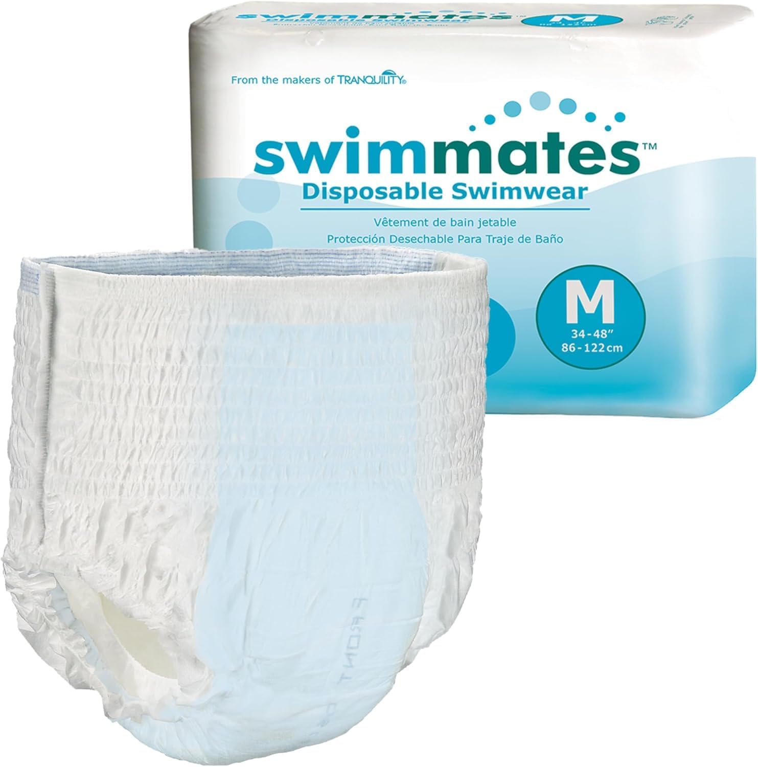 Swimmates Disposable Swim Diapers, Medium, Pack/20