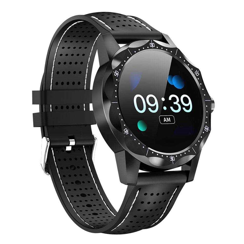 Montre Intelligente Réveil Fitness Tracker Prise en Charge Multilingue IP68 Étanche Bracelet Montre de Sport pour Course, Vélo, l'escalade