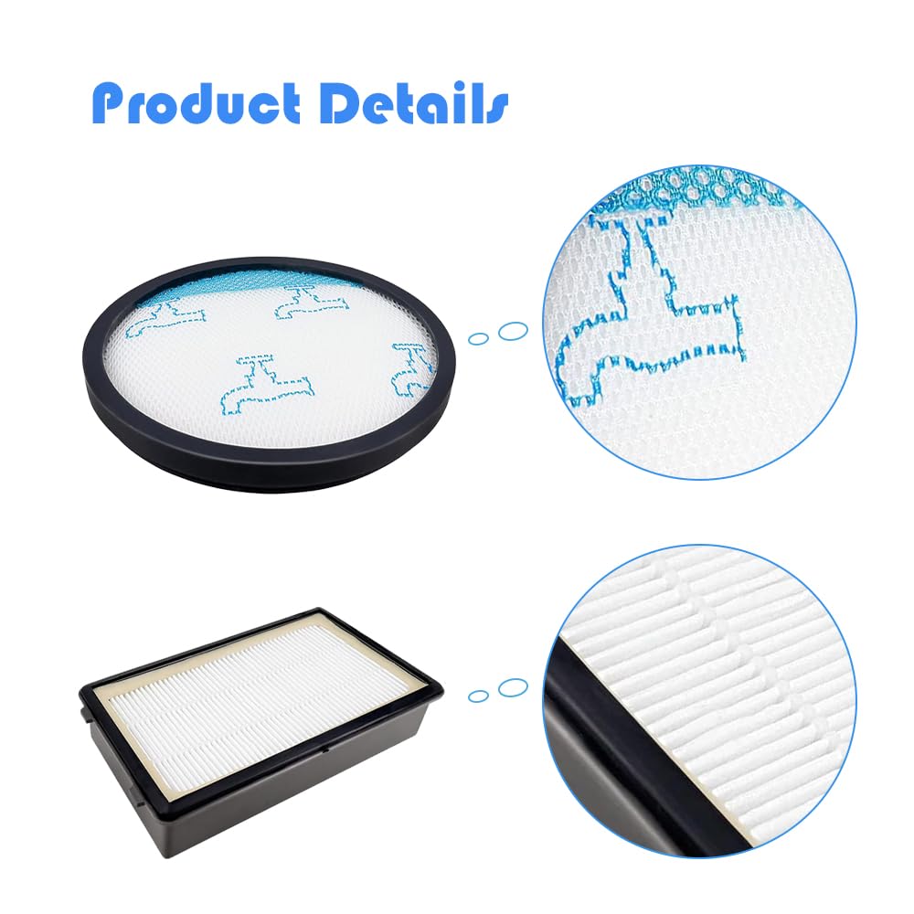2 Set di filtri RO4825,filtri di ricambio per l'aspirapolvere Rowenta Compact Power XXL RO4811EA RO4823EA RO4825EA RO4826EA RO4853EA RO4855EA RO4859EA RO4871EA RO4881EA,pezzi di ricambio ZR780000