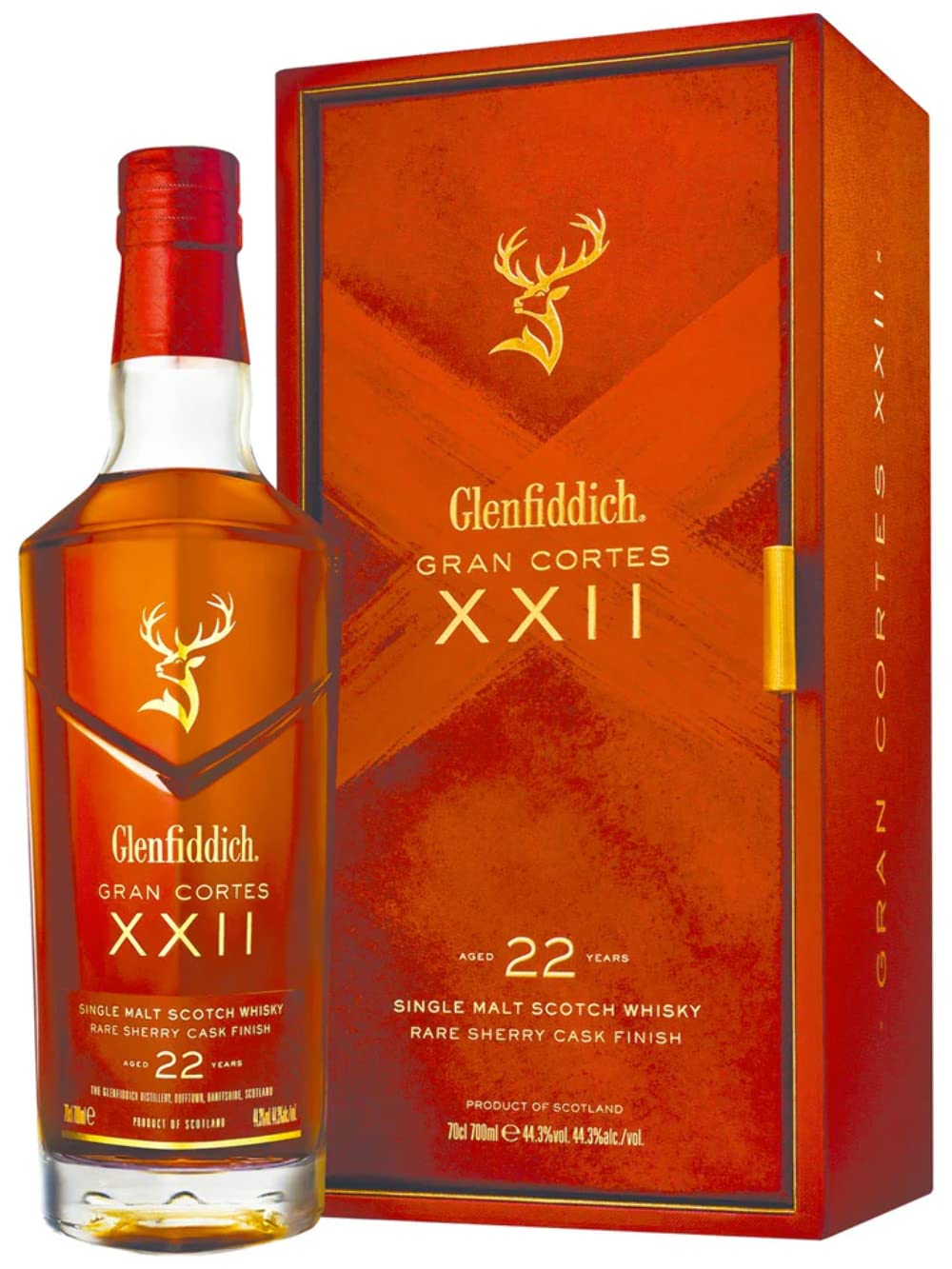 Glenfiddich 22 Year Old - Gran Cortes : Amazon.co.uk: Grocery