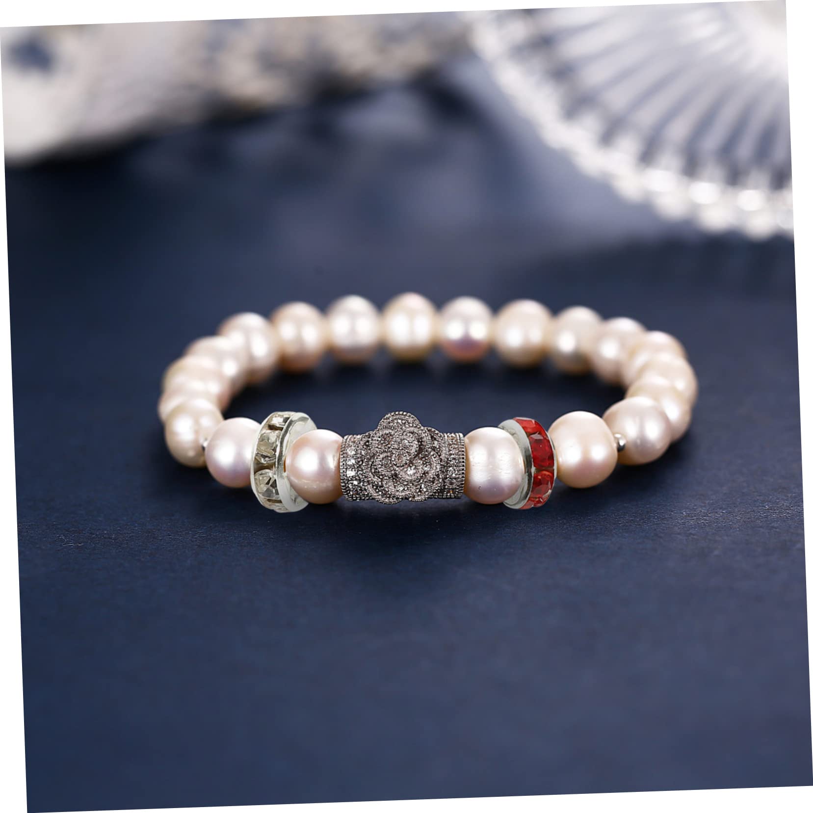 TEHAUX 900stücke Spacer Perlen Rundperlen Mit Strass Für Armbänder Bastelperlen Mischfarben Für Schmuckherstellung Und Kreative Bastelprojekte