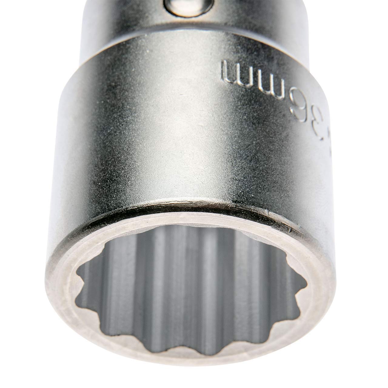 "Inserto per chiave a bussola, esagono interno, conforme alla norma DIN 3124, 65 mm." | WGB Das Werkzeug