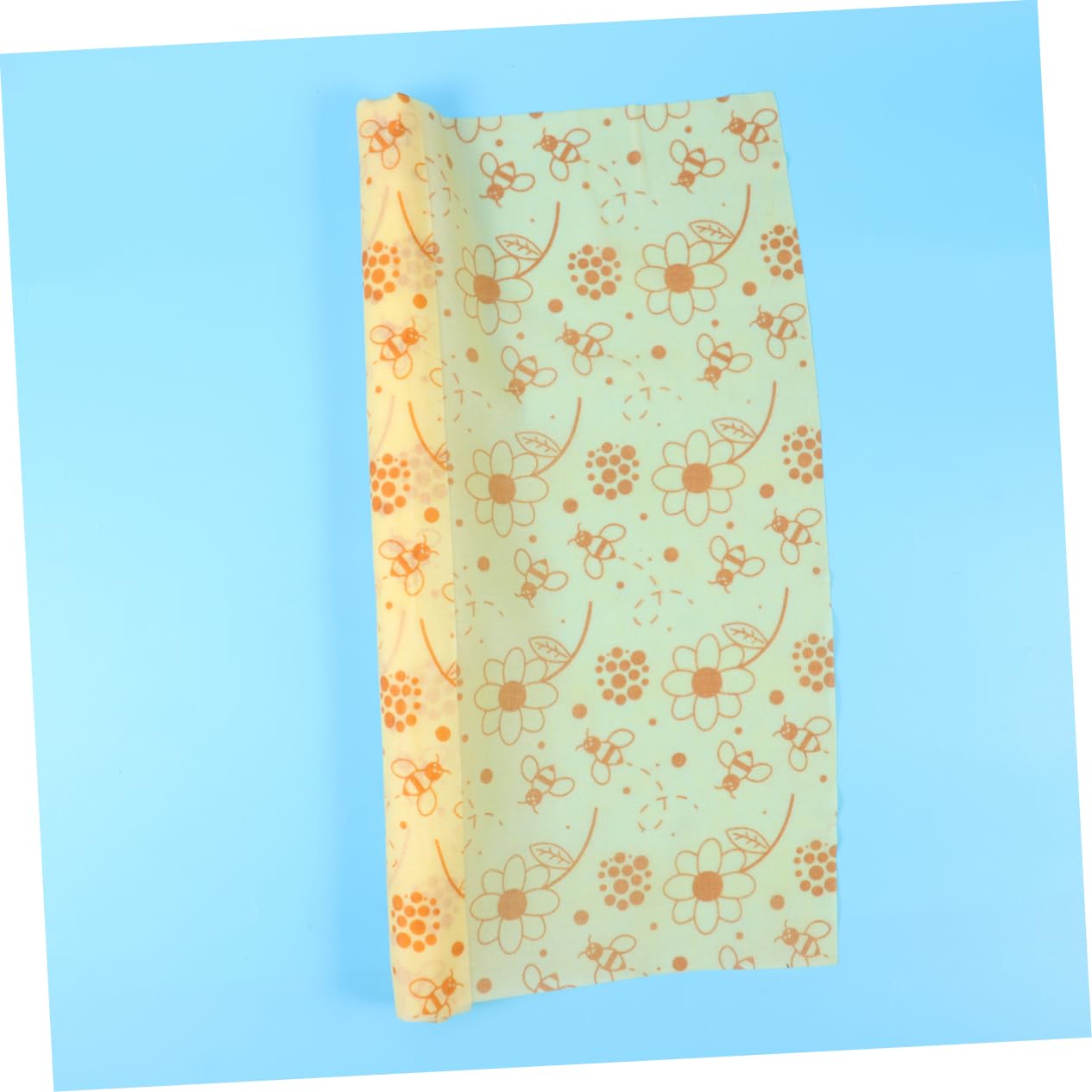 Gatuida Lebensmittelverpackung Verpackungszubehör Party-geschenktüte Packpapier 3 Rollen Kühlschrank Wickeltuch Lebensmittel Bienenwachs Sandwich-Geschenkpapier Verpackung