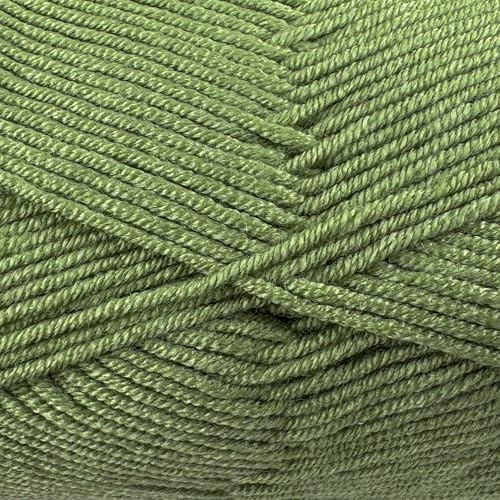Image of Cloud Touch Baby - DK Weight Soft Anti-Pilling Yarn for Baby Clothes, Blankets & Amigurumi Crochet & Knitting, 90% Acrylic 10% Viscose derived from Bamboo, 3.53 Oz / 262 Yards (Aspargus, 1 Pack)