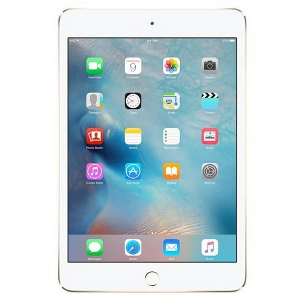 iPad mini 4 Wi-Fi + Cellular：16GB Apple iPad Mini 4 Tablet (7.9 inch, 16GB, Wi-Fi Only),Gold