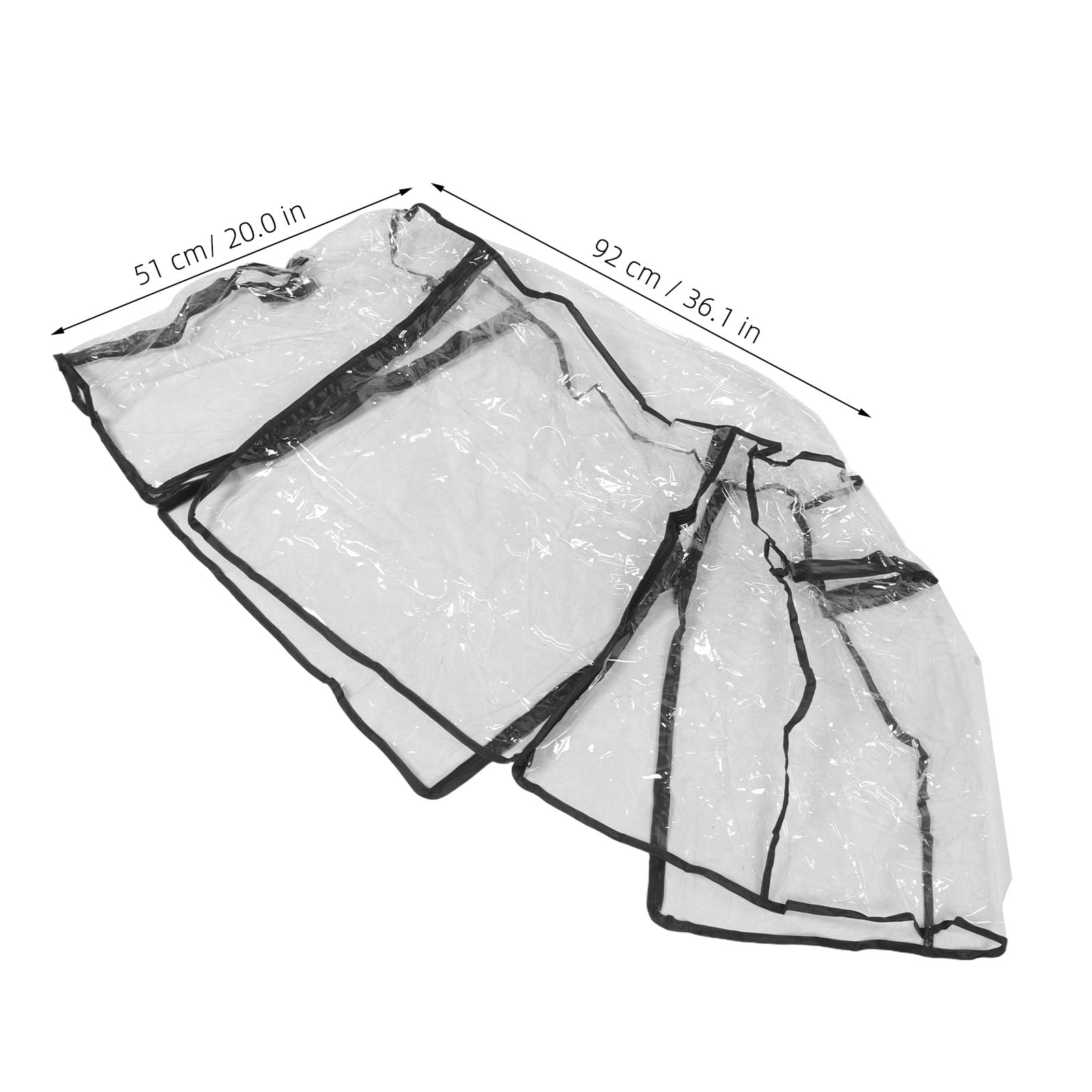 Gatuida Protector de lluvia para cochecito de bebé, protector para carrito