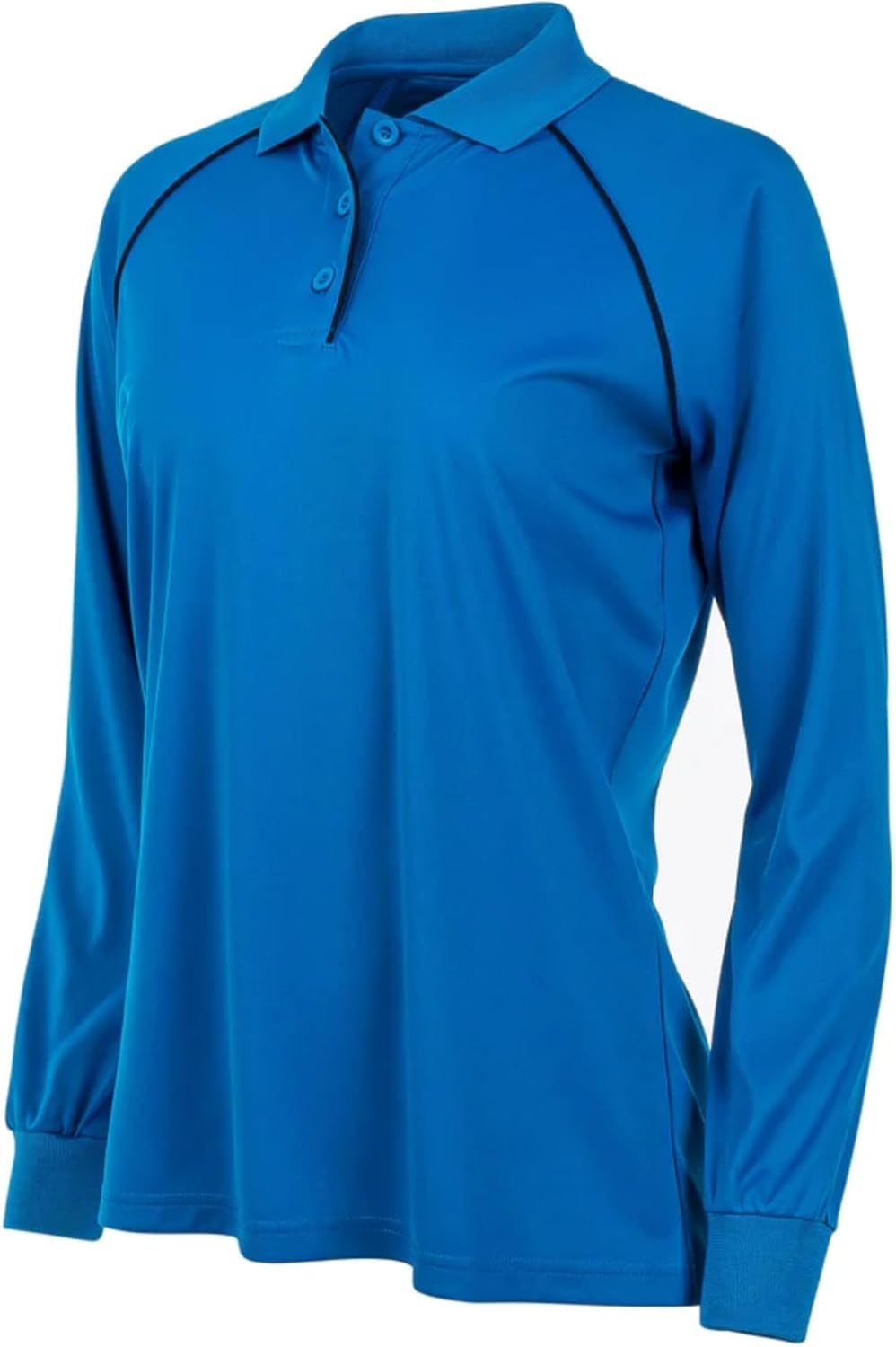 Smitty | VB-S403-BB | Women's Blue Volleyball Referee Long Sleeve Shirt Official Lacrosse