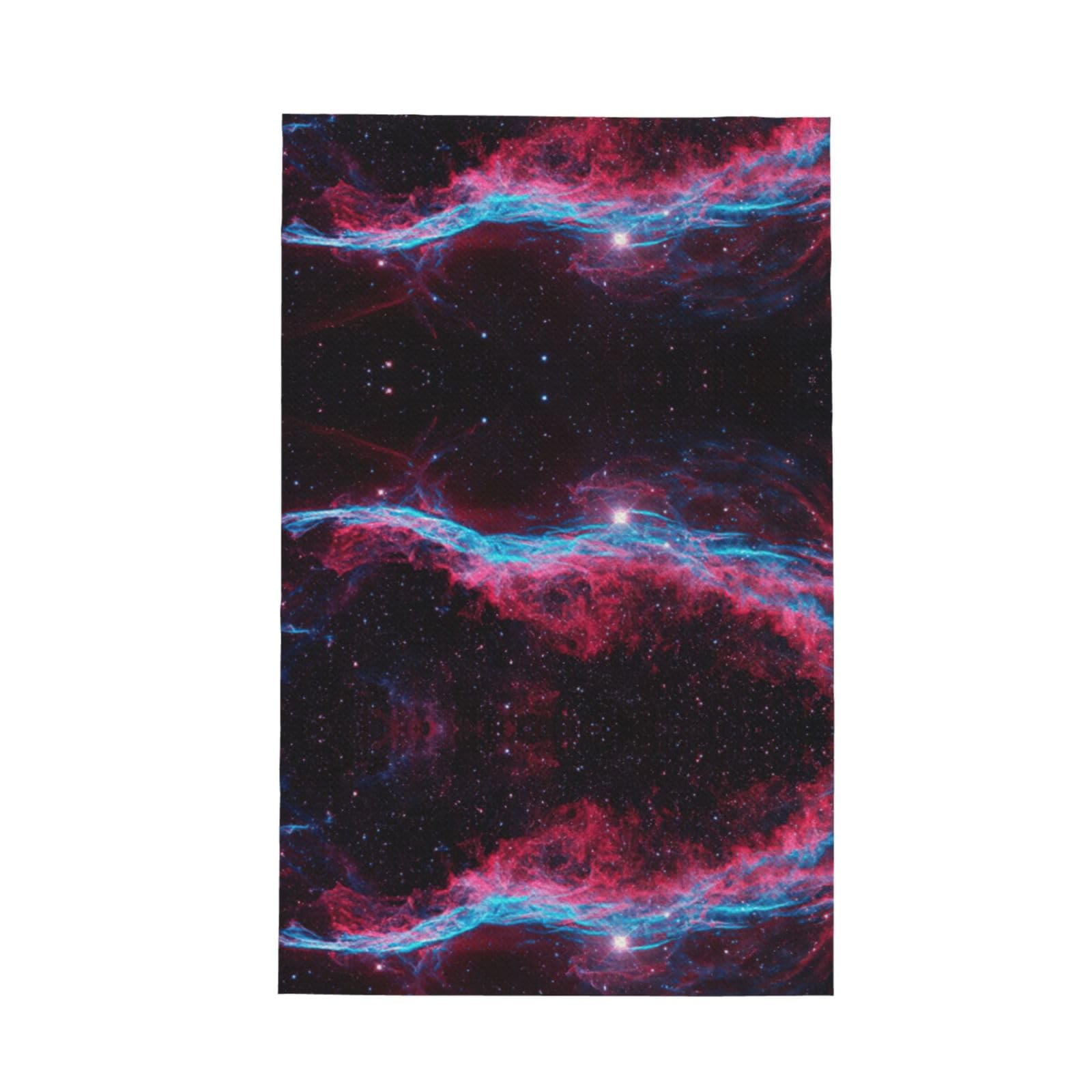 Uusnwaa Universe Galaxy Printed Waffle Microfiber Kitchen Towels