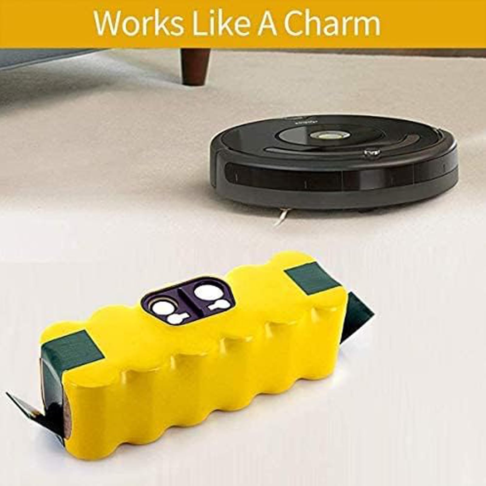 Akku 4500mAh 14,4V Ni-MH Für IRobot I-Robot Roomba 564 505 561