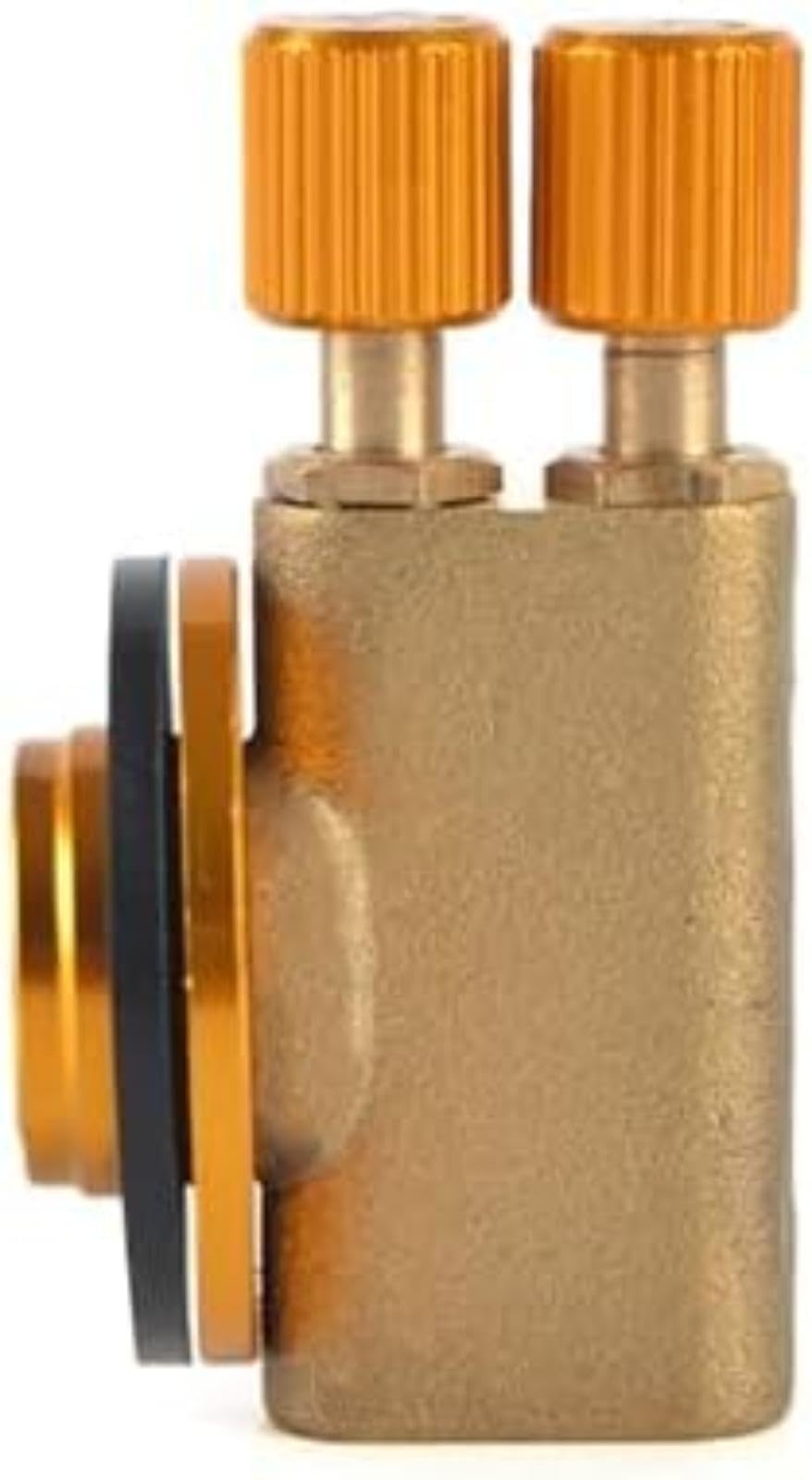 Tubo de conexión de gas Manguera trenzada de acero inoxidable Estufa para acampar al aire libre Gaes propano, para válvula de inflado del tanque Engranaje de conversión de (Adapter)