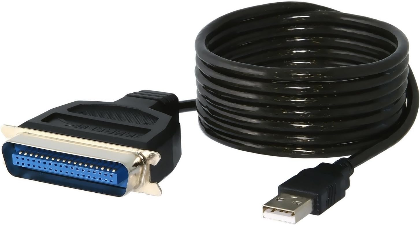 Amazon.com: UGREEN 10FT USB to Parallel Port Printer Cable, CN36 Cable ...