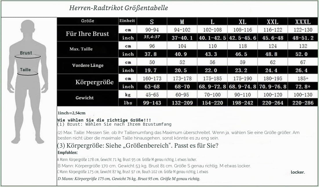 Rennrad Trikot Set Herren Sommer Radtrikot Anzug Radbekleidung für Männer 4D Gel Fahrradbekleidung Fahrrad Bekleidung CF00