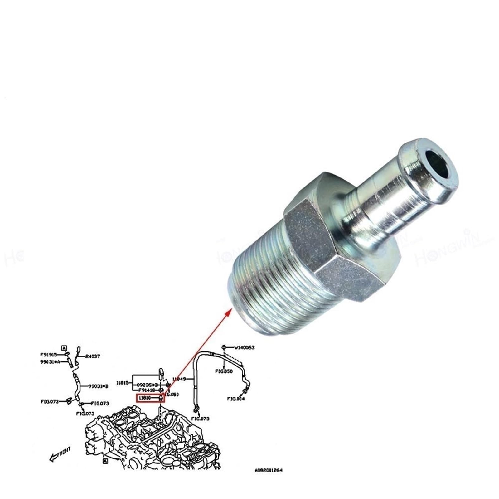 Blow Off Valve Do Subaru Outback dodatni zawór wentylacji skrzyni korbowej NON TURBO Turbo Splitter Zawór(5 PCS)