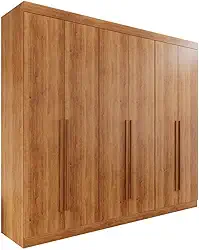 Guarda-roupa Casal 100% Mdf 6 Portas 4 Gavetas Grécia - Mais Móveis Cinamomo