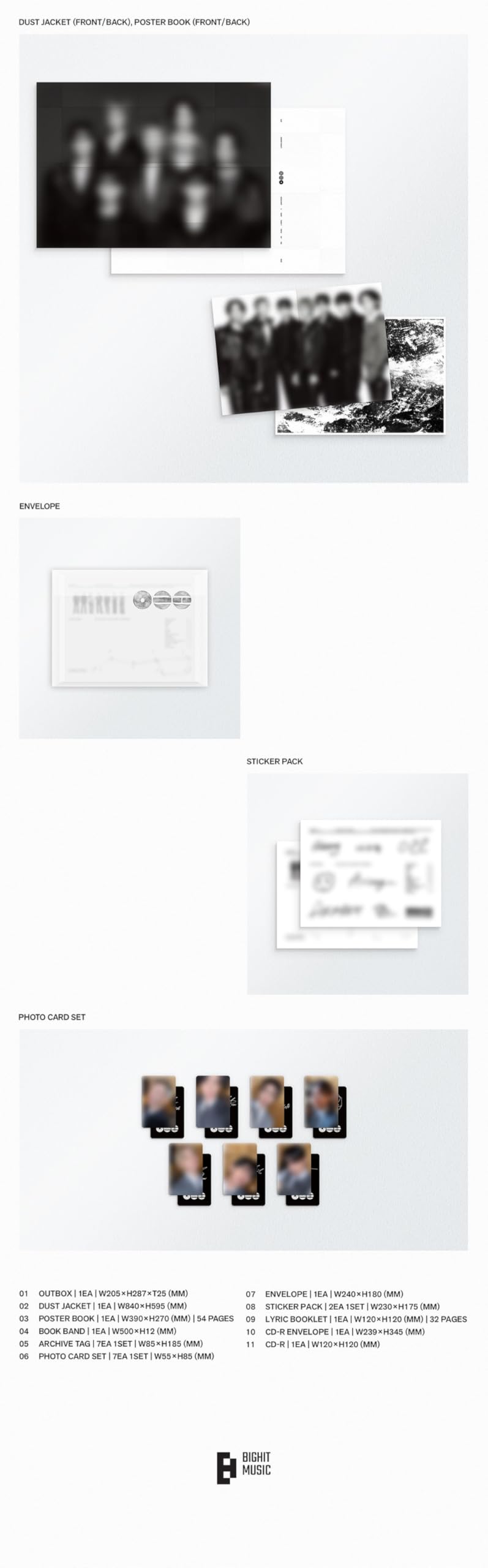 B.T.S ARIRANG [Rooted In Korea + Music + Living Legend + Weverse Albums 4 Ver. Set] El quinto álbum