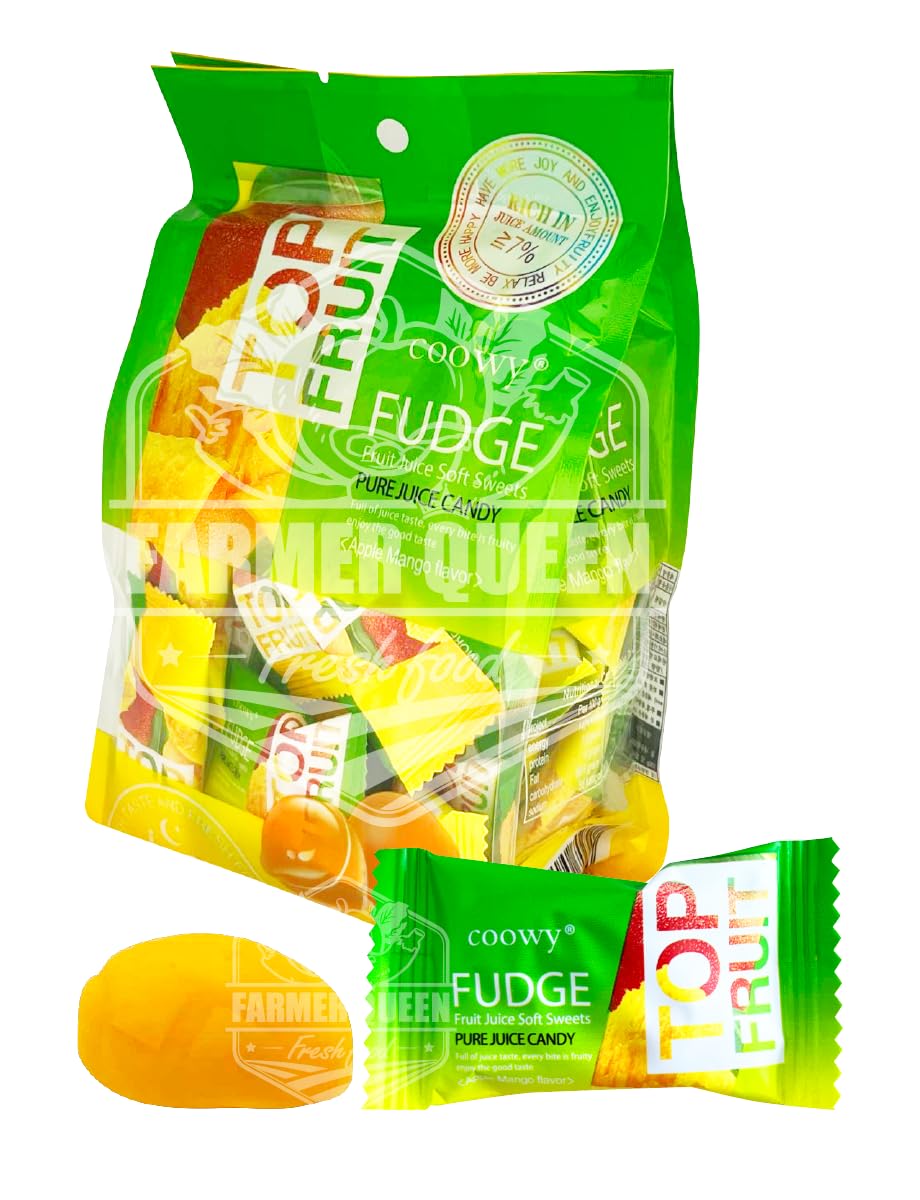Top Fruit Mango Jelly 320g Sweet & Soft Texture (Apple Mango)