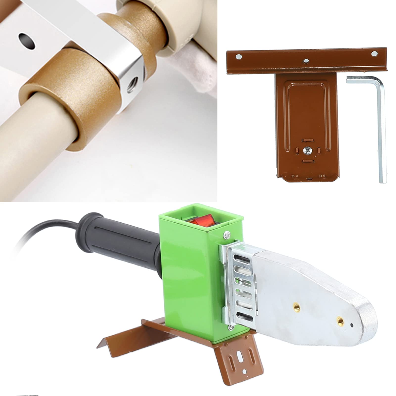 Zestaw Pistoletu do Topienia na Gorąco 750 W Mocne Elektroniczne Narzędzie Spawalnicze do Użytku Domowego i Fabrycznego z 6 Różnymi Gniazdami