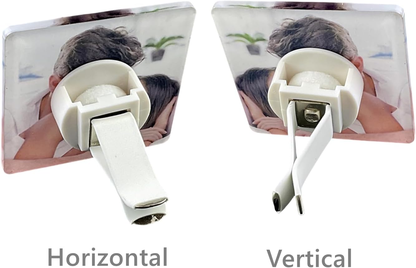 Sulimation Acrylic Car Air Vent Clip Blanks 2 inch Air Freshener 10 Packs