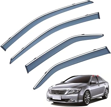 Rain Guards for Toyota Camry 2012-2017 Car Accessories Rain Guards Side Window, Deflector Vent Window Visors