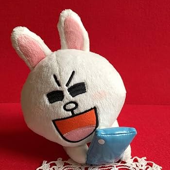 Amazon.co.jp: LINE コニー ぬいぐるみ うさぎ ウサギ 携帯電話