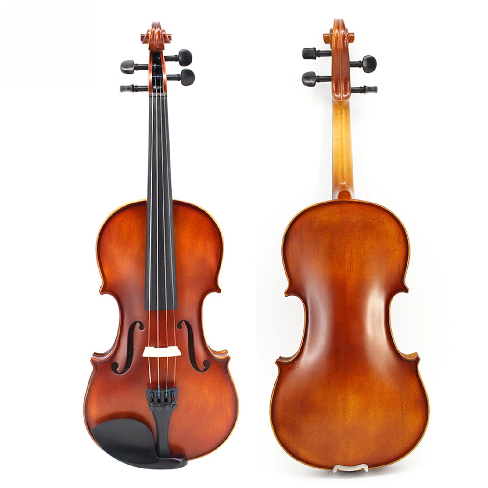 Violino Set Violino A Mano Per Principianti Violino In Legno Massello Disponibile In Più Dimensioni(3/4)