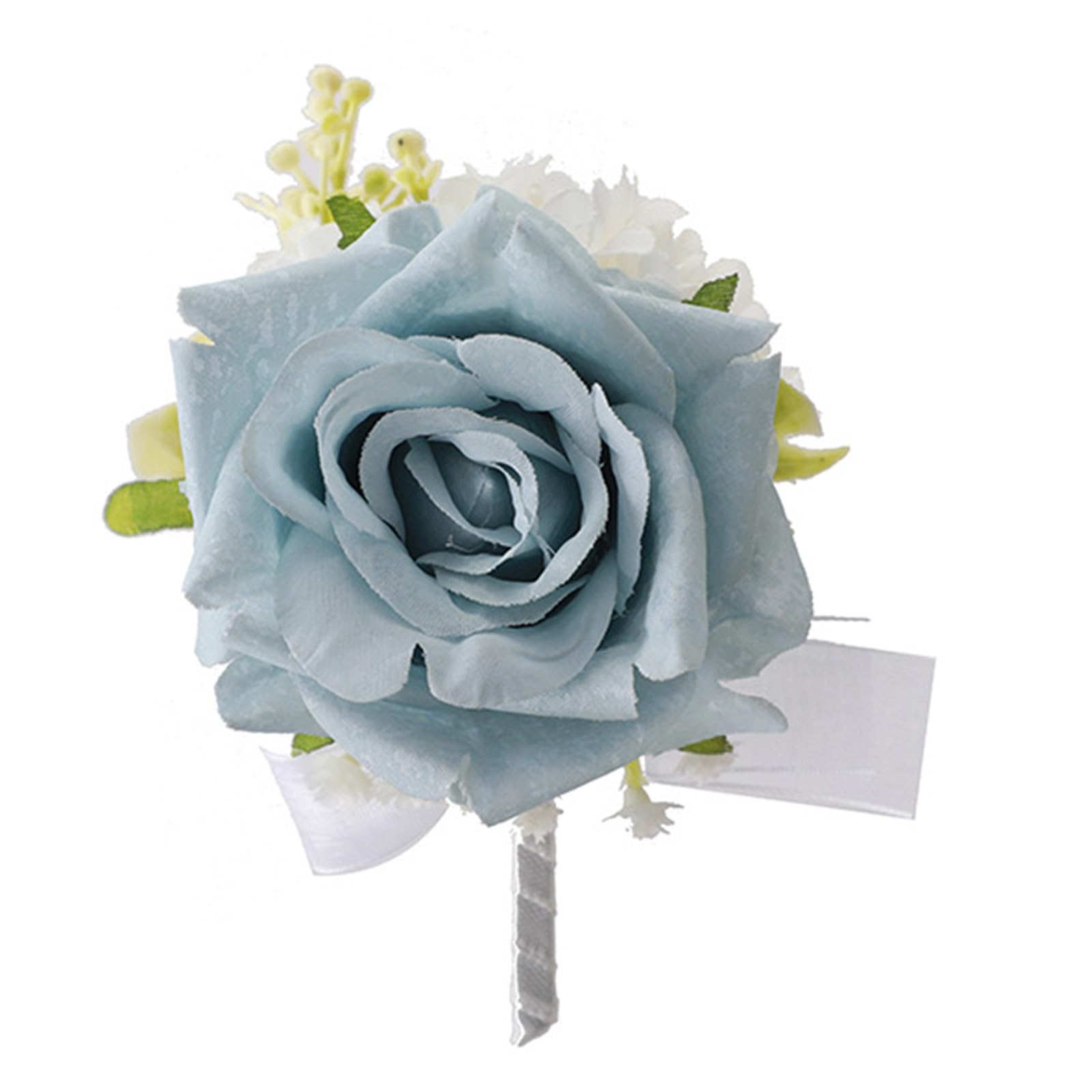 HDOYTXXM Silk Flower Boutonniere Practical Groomsmen Accessory for Ceremonies Practical Silk Wedding Boutonnieres