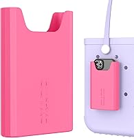 Vista 21 de OUTXE Soporte de teléfono de silicona para bolsa Bogg, accesorio de dijes porta estuches de teléfono compatible con todas las bolsas Bogg, soporte