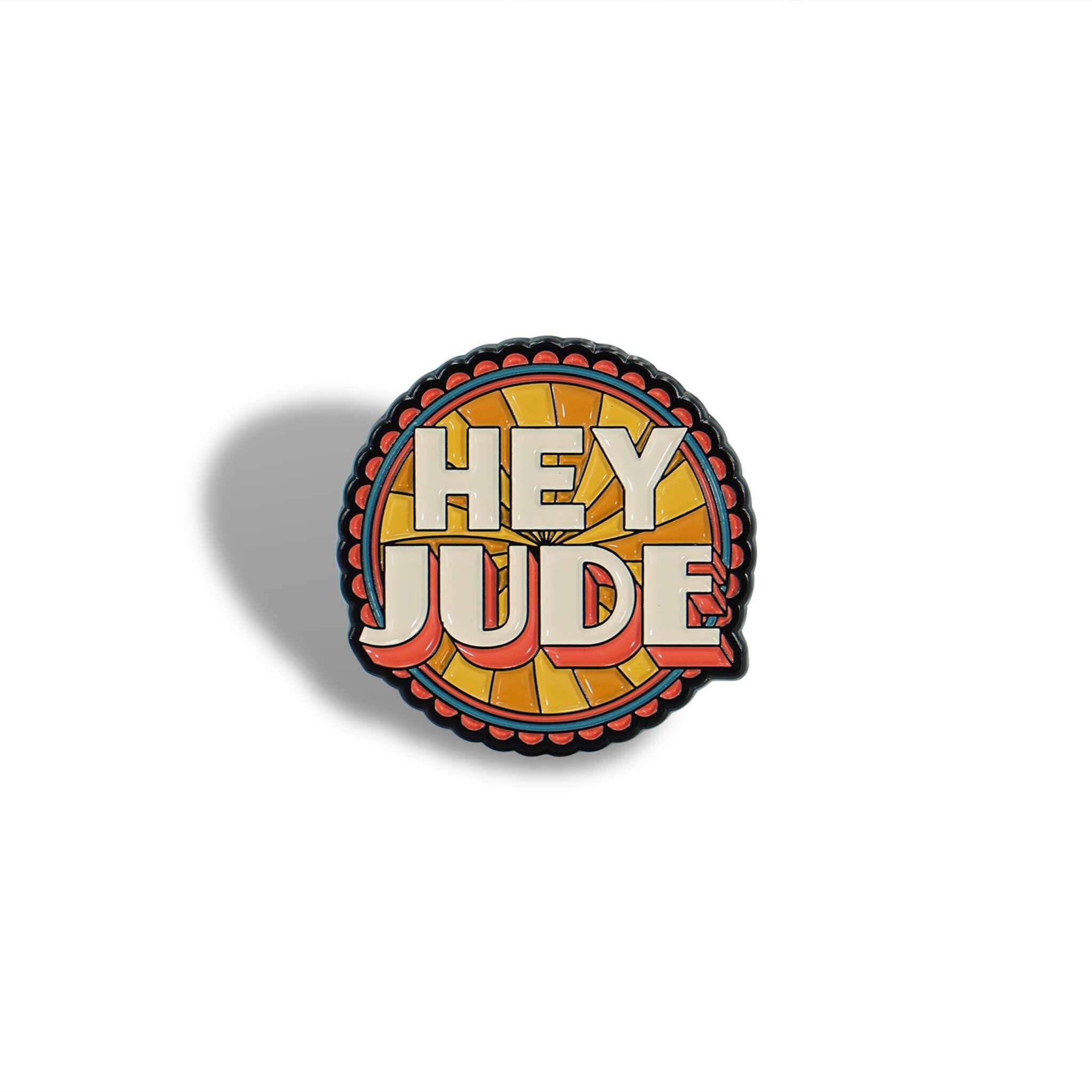 Half Moon Bay | The Beatles | Hey Jude | Metal Enamel Pin Badge | Official Merchandise | Vinyl Crate Digging & Gig Essential | Father’s Day 2026 Gift for Dad