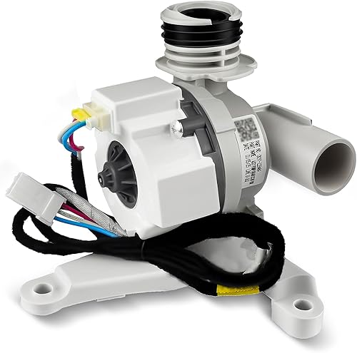 DC97-22840A Conjunto de bomba de drenaje de lavadora compatible con lavadora samsung, BD11-1A, DC31-00201A, AP7187712, PS16735612, EAP16735612,