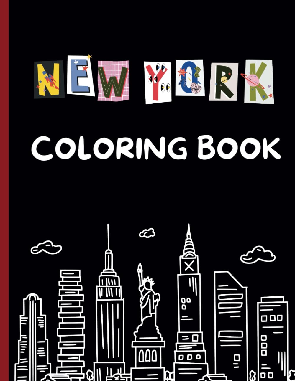 New York City Coloring Book for Kids: For Children ages 5 and up!